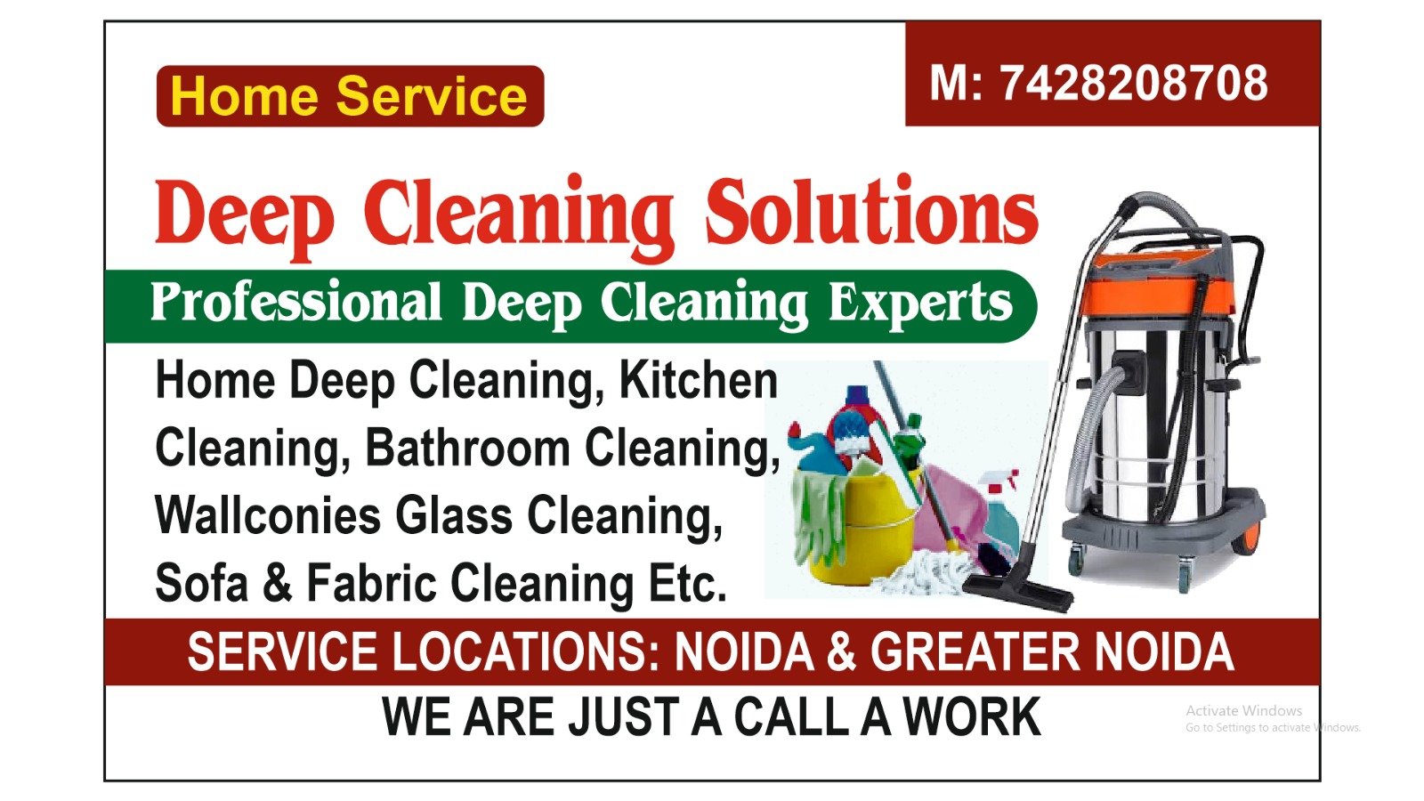  Deep Cleaning 