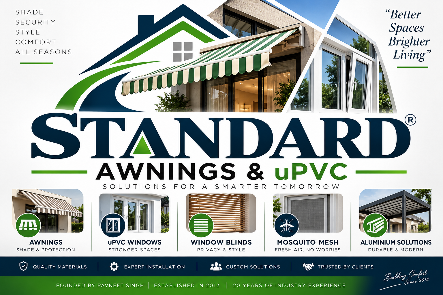 Standard Awnings & uPVC